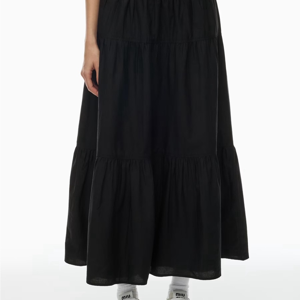 Sunday Best Martine Poplin Skirt in Black